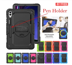 For Samsung Galaxy Tab S9 Ultra Plus 11" 12.4" 14.6" Rotating Case Screen Cover - Picture 1 of 130