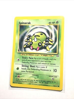 SPINARAK - 75/111 - Neo Genesis - Pokemon Card - NM