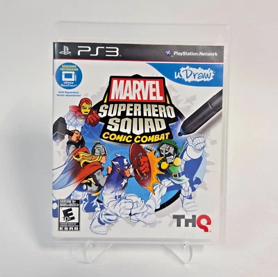Marvel Super Hero Squad Comic Combat (PlayStation 3, 2011) (COMPLETO E TESTADO) - Imagem 1 de 4
