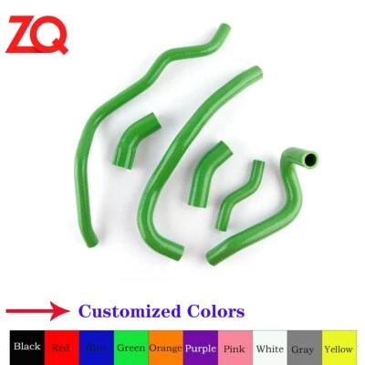 For 1985-2007 YAMAHA Vmax 1200 VMX1200 Green Silicone Radiator Hose Coolant Pipe - Изображение 1 из 4