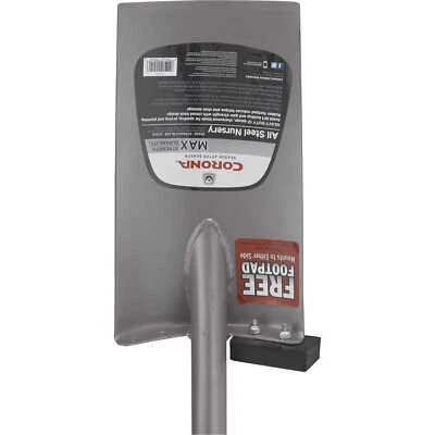 "Pala de acero Corona MAX con hoja recta de 12"" mango de agarre en D de 26""" Foto 1 de 2