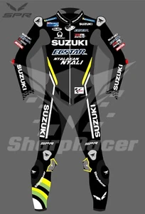 ANDREA IANNONE SUZUKI ECSTAR 2018 MODELO MOTOGP MOTO CUERO TRAJE DE CARRERAS - Imagen 1 de 4