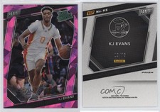 2023 Panini National Convention VIP Gold Pack Pink Sparkle Prizm /75 KJ Evans