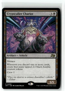 Cryptcaller Chariot 0080 NM MTG Aetherdrift Magic - Picture 1 of 2