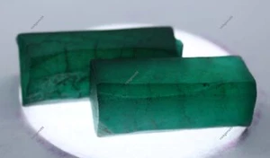 520 Ct Natural Emerald Huge Rough Earth Mined Certified Green Loose Gemstone - Picture 1 of 9