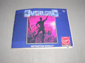 Overlord (Nintendo NES) Original Instruction Manual