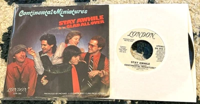 Continental Miniatures: Stay Awhile stereo/mono 45 London/US PROMO w/rare sleeve - Image 1 of 2