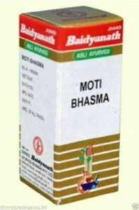 Ceniza Perla (Moti o Mukta Bhasma) Por Baidyanath 1GM Rica fuente de calcio - Imagen 1 de 5