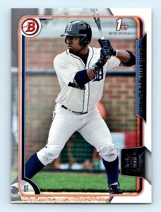 2015 Bowman Draft Picks & Prospects Christin Stewart Detroit Tigers #178 1st