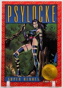 🔥1993 SkyBox X-Men: Serie 2 Marvel Comics Xavier's Files #24 Psylocke🔥 - Bild 1 von 2