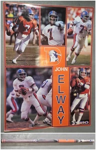 John Elway 1990 NOS SEALED VINTAGE Denver Broncos Starline 42x58" MONSTER Poster - Picture 1 of 24