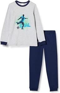 Schiesser langer Jungen   Schlafanzug   "Fußball" NEU Gr.98 - Bild 1 von 1