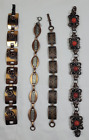 Lot of 4 Unbranded Copper or  Copper Tone Bracelets