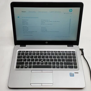HP EliteBook 840 G3 Laptop Intel Core i5 6200U 2.30GHZ 14" FHD 8GB NO HDD/BATT - Picture 1 of 10
