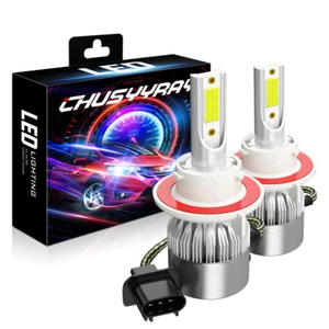 For Nissan Sentra 2004-2012 9008/H13 Headlight Bulbs Kit High Low Beam 6000K - Picture 1 of 7