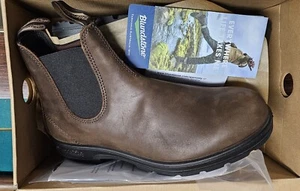 Blundstone Men's Leather Chelsea Boots, Brown - NIB -Size 9 USA - Picture 1 of 8