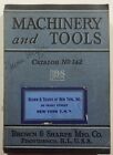 Brown & Sharpe Catalog No. 142 Machinery and Tools 1941 Hardware Providence RI