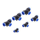 35Pcs Od 4/6/8/10/12/14/16Mm Air Hose Pneumatic 3 Way Tee Union Connector ?
