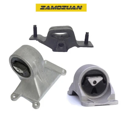 Juego de montaje delantero de motor y transmisión L & R 3 piezas. Dodge Dakota 2000-2004 tracción trasera 4,7 L. Foto 1 de 4