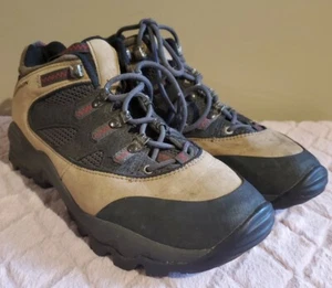 Women's Salomon Brown X Hiking Boots, Contragrip Sz 10 Gorpcore Outdoors - Picture 1 of 10