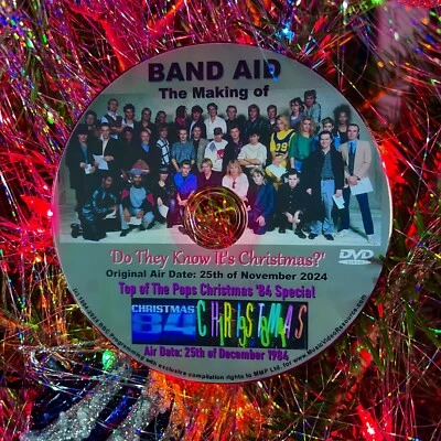 BAND AID The Making of Do They Know It's Christmas DVD 2024 Documentary 40th Ann - Image 1 of 4