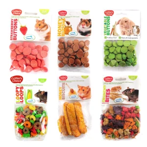 Critters Choice Small Animal Treats Rabbit Hamster Guinea Pig Rodent Fruit Veg - Picture 1 of 15