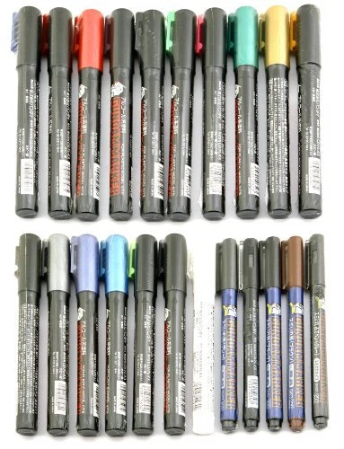 Mr Hobby Gundam Marker GM01 to GM300 Gunze Color Touch Bandai Marker Pen Sale - image 1 of 1