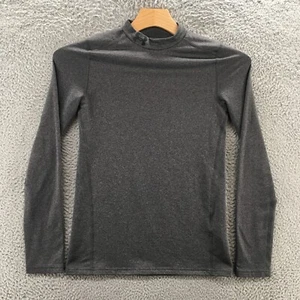 Under Armour Fitted Cold Gear Top Youth Girls YXL Grey Compression Activewear - Picture 1 of 19