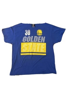 Golden State Warriors Hemd blau Herren Gr. XL #30 curry - Bild 1 von 6