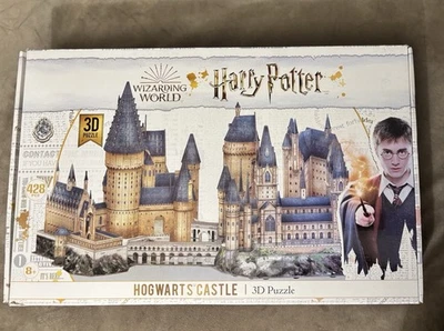 NUEVO EN CAJA: Mundo Mágico Harry Potter Castillo de Hogwarts 428 Piezas Puzzle 3D Foto 1 de 2