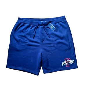 Polo Ralph Lauren Hombre Grande y Alto Polar Activo Corto Azul 4XB - Imagen 1 de 4