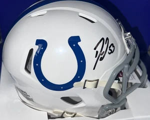 DARIUS LEONARD INDIANAPOLIS COLTS  JSA AUTHENTICATED SIGNED SPEED MINI HELMET - Picture 1 of 2