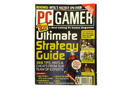 PC GAMER Magazine Jan 2004 - Vol. 11 - No. 1 - #119 - Nintendo PC Gaming Video - Image 1 of 3