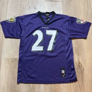 NFL Team Apparel Baltimore Ravens 27 Rice Jersey Size YOUTH Large 12/14 - Picture 1 of 7