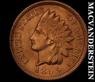 1895 Indian Head Cent - Choice Gem Brilliant Uncirculated  Lustrous  #H6473 - Image 1 of 2