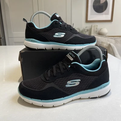 SKECHERS Flex Appeal 3.0 Black SN 13069 Women's Trainers Size UK 4 - Image 1 of 4