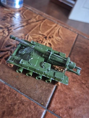 Matchbox Battle Kings K-107 105mm SP Howitzer, 1:64 Scale, Die Cast, 1974, Rare - Image 1 of 4