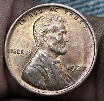 1927 Lincoln Wheat Cent DDO!!! Absolutely Stunning Coin!!! UNC!! Look At Pics!! - Image 1 of 4