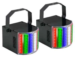 USB Disco Derby Lichteffekt Muster RGBW LED Party Musiksteuerung Automatik Set - Bild 1 von 8