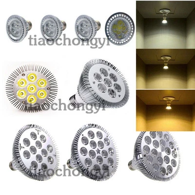 PAR20 PAR30 PAR38  LED Indoor Flood Light Bulb Dimmable Cool Natural White  - Image 1 of 3