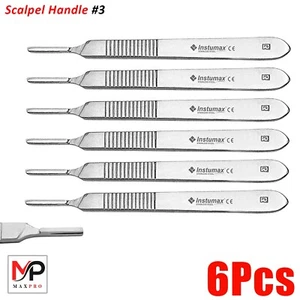 Medical Scalpel Handle #3 for Sharp, Clean Cuts in Surgery Dental Oral Surgical - Picture 1 of 11