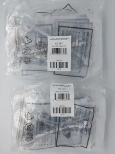 Ethernet Patch Cable Monoprice Flexboot Cat 6 - 0.5 Ft. - 20 pack - Picture 1 of 6