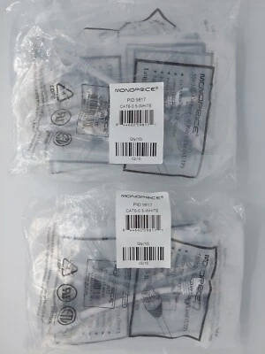 Ethernet Patch Cable Monoprice Flexboot Cat 6 - 0.5 Ft. - 20 pack - Image 1 of 4