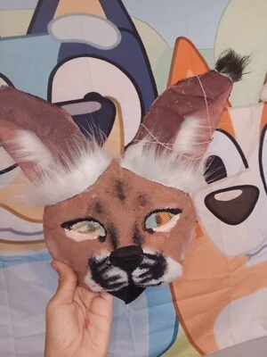 Realistic Lynx Big Cat Therian Mask High Quality - Image 1 of 4