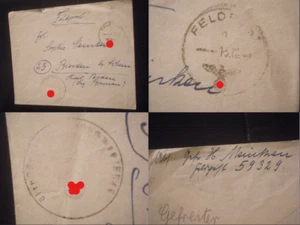 Ganzsache F.15545+59329 Verpflegungsamt 564 Bierden 2WK Bremen 3Reich WW2 Verden - Bild 1 von 1