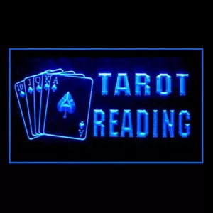 180088 Lector de Tarot Pantalla de Preguntas Psíquicas Luz LED Letrero de Neón - Imagen 1 de 7