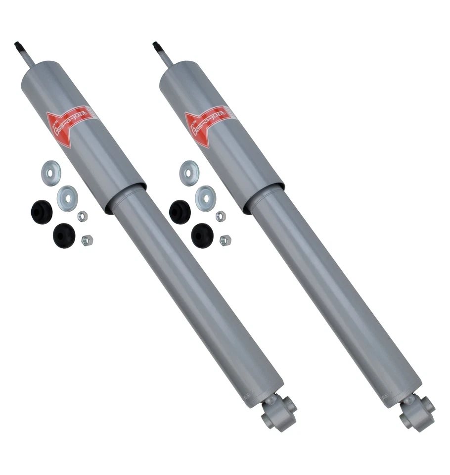 Pair Set of 2 Rear Shock Absorbers KYB Gas-a-Just For Ford F100 F150 F250 4WD - Image 1 of 1