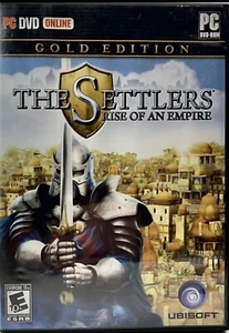 THE SETTLERS RISE OF AN EMPIRE GOLD Online Edition PC 2008 WIN DVD Vintage Game - Picture 1 of 4