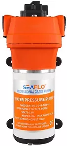 SEAFLO 12V WATER PRESSURE PUMP 4.5GPM 40 PSI Boat/Marine RV 4 Year Warranty!! - Bild 1 von 9