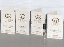 GUCCI GUILTY Women's Eau de Parfum INTENSE Spray Samples Vials 4 X .05 oz. 1.5ml